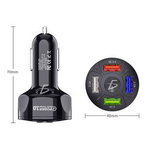 Caricatore Multiuso 4 in 1 per Auto QC3.0 PD 20W USB3.1A Type-C 12-24V Accendisigari - Product Image 4