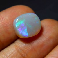 8.00 Carat Naturel Australien Opale Cabochon Australien Bleu Opale de Feu Cristal Opale Fabrication de Bijoux 14X12X6MM