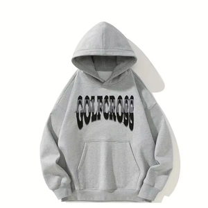 Sweat à capuche en molleton de haute qualité en coton mélangé Basics pour hommes Service OEM Conception de logo personnalisé Créez votre propre sweat à capuche Basics pour l'hiver - Product Image 1