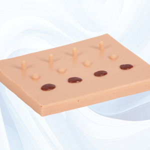 Modelo de Entrenamiento de Sutura para Estudiantes de Medicina y Enfermeras, Almohadilla de Sutura para Lesiones y Enfermedades Comunes de la Piel, para Prácticas de Sutura, CE ISO - Product Image 1