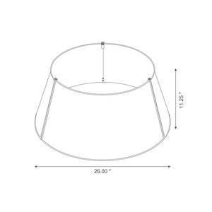 Collar de árbol de Navidad hecho a mano con acabado negro redondo Suministros de decoración de los fabricantes para el hogar Decoraciones navideñas - Product Image 3