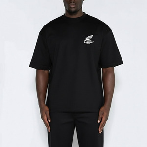 T-shirt de sport pour homme au design unique avec logo personnalisé en gros, t-shirts de sport pour homme surdimensionnés au meilleur prix - Product Image 1