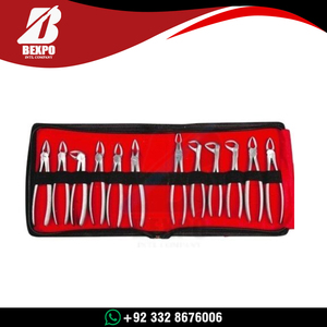 Extracting Forceps Set of 10 Pcs - Dental Extraction Forceps <b>Kit</b> Wholesale Dental Tool <b>Kit</b> Set For Dentists - Product Image 3