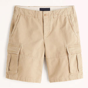 Pantalones cortos cargo de algodón OEM al por mayor para hombres con cintura elástica opcional opciones de color personalizado y MOQ para la etiqueta privada - Product Image 5