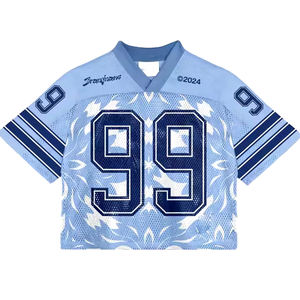 Camiseta de Fútbol Transpirable de Malla, Tejido de Poliéster, Impresión por Sublimación, Impresión Digital Personalizada para Hombre y Mujer - Product Image 3