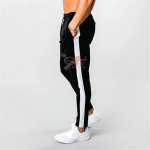 Pantalon de survêtement de haute qualité avec logo imprimé personnalisé pour hommes pantalon de jogging en coton de style décontracté - Product Image 2
