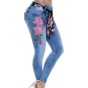 New Fashion Ins <b>Elastic</b> Slim Leggings Pencil Pants Denim <b>Jeans</b> for Women Plus Size Women's <b>Jeans</b> - Product Image 6