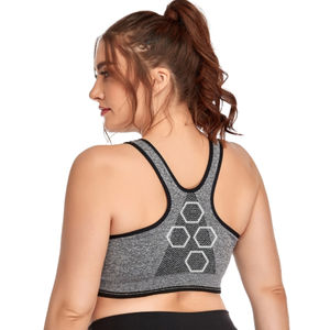 สปอร์ตบราผ้าไนลอนสแปนเด็กซ์ระบายอากาศได้ดีตัดอัตโนมัติ - Product Image 5