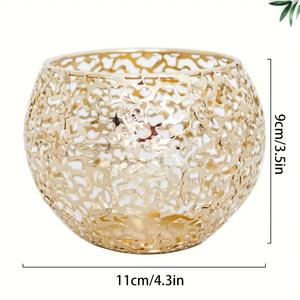 Modern Classic Design Indoor Table Top Iron Polished Handmade <b>Tea</b> <b>Light</b> <b>Holder</b> Customizable Options Home Decor for Top Selling - Product Image 6