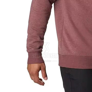 Sweat-shirt à demi-fermeture éclair de haute qualité avec meilleur design Vente en gros Sweat-shirts à demi-fermeture éclair avec logo personnalisé - Product Image 6