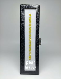 เพชรทรงลูกแพร์สีเหลืองแฟนซี  เพชรสังเคราะห์ทรงลูกแพร์  ความใสระดับ VVS-VS  สำหรับแหวนหมั้นและเครื่องประดับ - Product Image 6