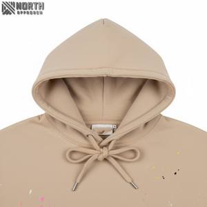 Sweats à capuche de meilleure qualité Logo personnalisé Fabricants de sweats à capuche French Terry Custom Printed Heavyweight Essentials 450 gsm hoodie - Product Image 3