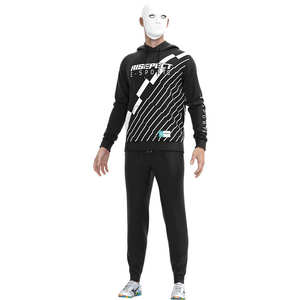 En stock, sweat-shirt pour homme en spandex, coutures durables, fabrication OEM personnalisée en gros - Product Image 4