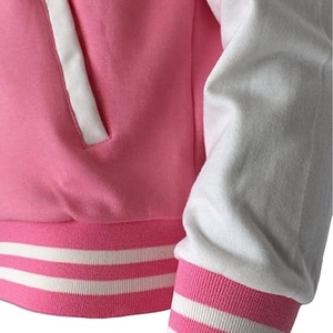 New 2026 Hot selling Professional quality wholesale Fleece Varsity wholesale varsity CollegeBaseballjacket for men - Product Image 4