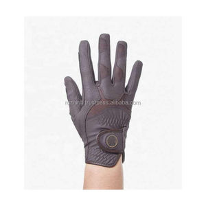 Gants d'équitation pour chevaux, en cuir/PU, pour l'hiver, à doigts entiers, fermeture à boucle, flexibles, antidérapants, pour l'extérieur, neufs - Product Image 4