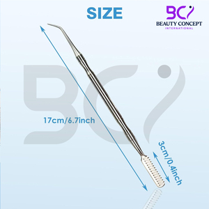 Outils de rehaussement des cils en acier inoxydable, 2 pièces, prix raisonnable, produit populaire, antidérapants, faciles à utiliser - Product Image 6