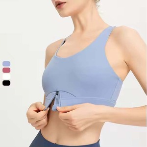 Soutien-gorge de yoga à séchage rapide à plusieurs voies à la mode de meilleure qualité conception personnalisée sans couture complète de grande taille - Product Image 1