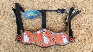 Ensemble de bride et de têtière de course équestre de qualité supérieure pour chevaux occidentaux, en cuir et acier inoxydable, confortable - Product Image 6