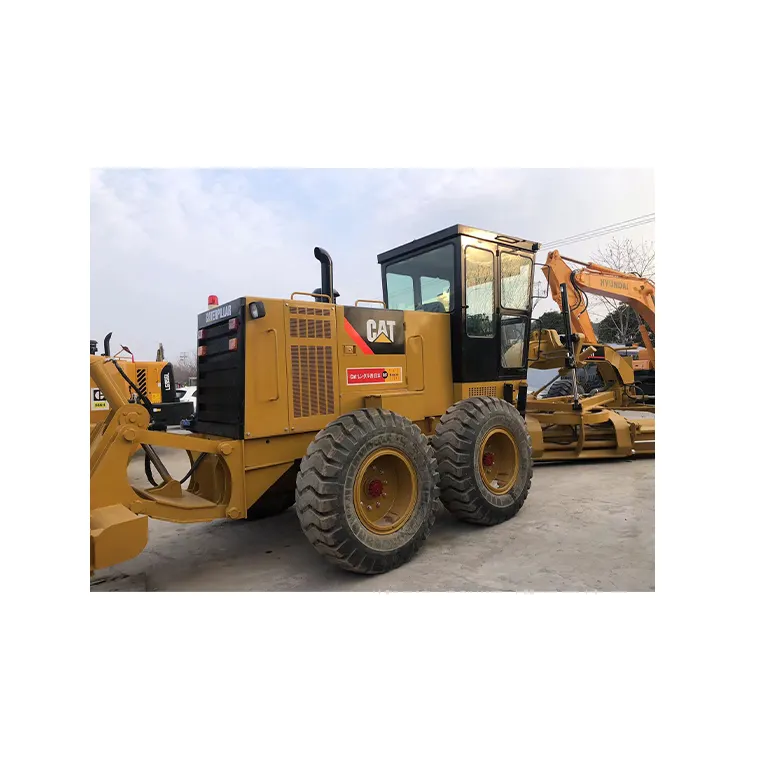 Caterpillar 140H 22 ton Tracking blade Motor Graders ore kerikil jalan Grader Harga earthmotion roda hidrolik digunakan Motor Grader