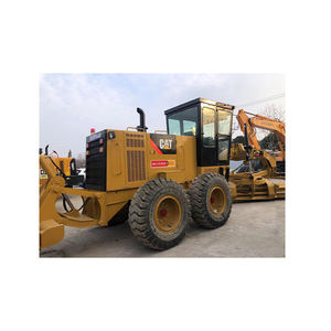 Caterpillar 140H 22 tonnes lame à chenilles niveleuses à moteur minerai gravier niveleuse de route Harga terrassement roue hydraulique niveleuses à moteur d'occasion - Product Image 1