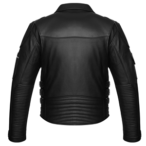La chaqueta de cuero de hombre personalizada de más alta calidad hecha en Pakistán Chaquetas de cuero de moto de alta calidad - Product Image 4