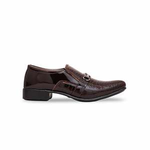 Mocassin formel café pour garçons - Product Image 4