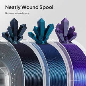 Filamento para Impresora 3D ELEGOO Galaxy PLA de 1.75mm y 1KG, Coloreado con Diversos Materiales como ABS, Nylon, PETG, PC, PVA, TPE y Más para Impresión 3D - Product Image 6