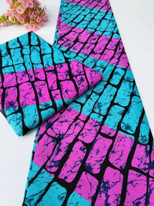 Custom Printed South Africa Wax Cotton Fabric for Clothing Bags Dresses OEM Political Branding and Promotional Design - Product Image 3