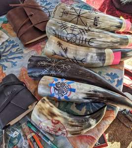 100% Corne à boire Buffalo Viking durable faite à la main de qualité supérieure avec style antique - Product Image 6