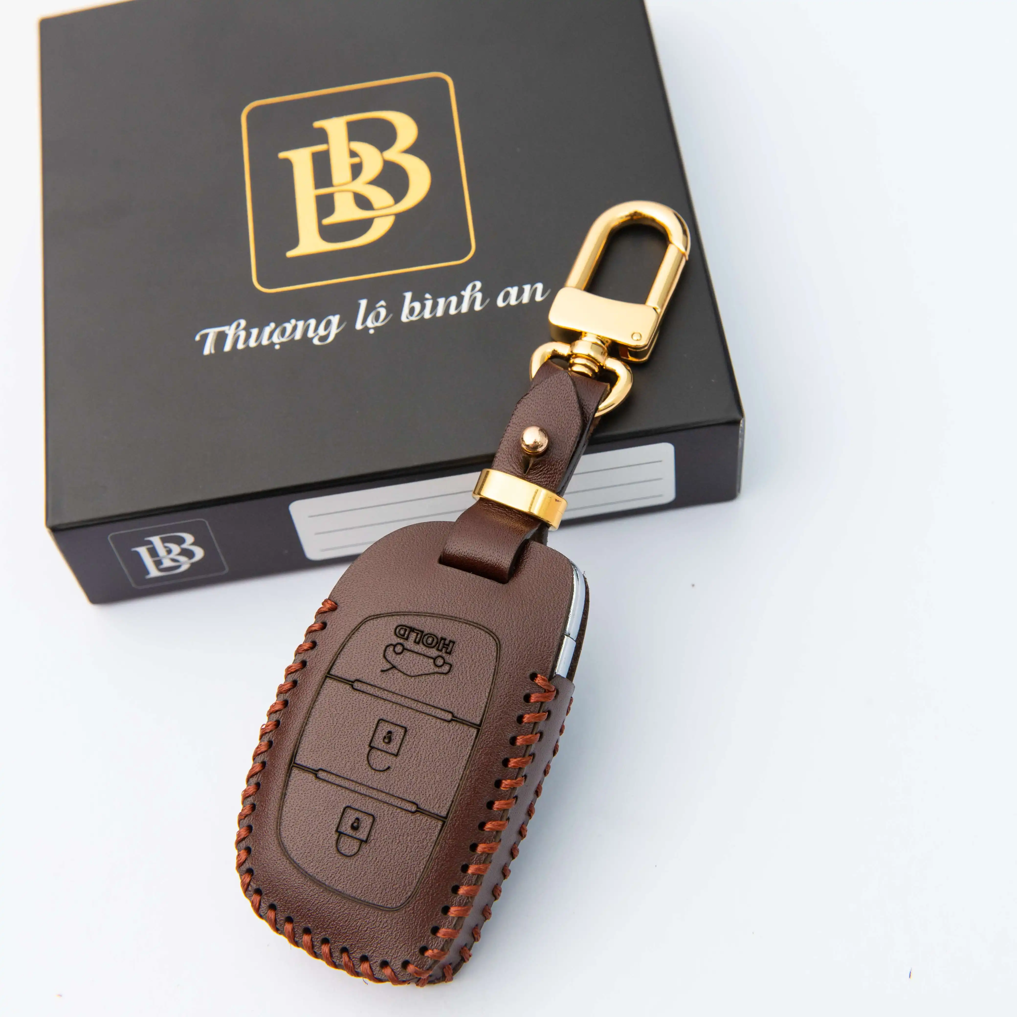 Huyndai I10 Tucson Elantra Leather Leather Key Case High Quality Waterproof Use For Key Car Pack In Box Vietnam Manufacturer