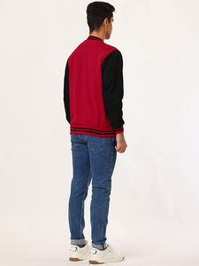 winter jacket Streetwear Luxury Factory Custom Design Baseball Jacket Long Sleeves CollegeBaseballjacket for men DDP Shipping - Product Image 5