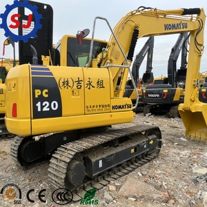 Used Komatsu PC120 Excavator | <b>12</b> Ton Crawler Hydraulic Excavator | Japan Original Construction Machine For Sale - Product Image 1