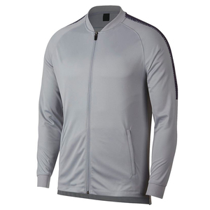 ชุดกีฬาสำหรับผู้ชาย,ชุดวอร์มออกกำลังกายแบบมีซิปสั่งทำสีพื้น - Product Image 5