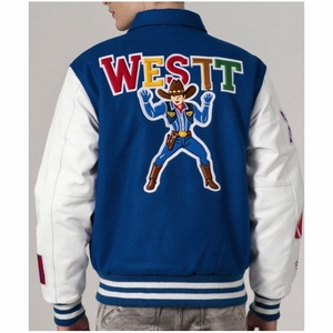 Chaqueta de Béisbol Universitaria para Hombre, Chaqueta de Cuero Informal para Hombre, Logotipo Personalizado, Diseñador, Venta al por Mayor, Chaquetas Lisas para Hombre de Talla Grande - Product Image 4