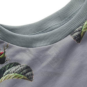 Sudadera de Cuello Redondo para Mujer, Invierno, Logotipo Personalizado en la Parte Delantera, Tejido Ecológico Transpirable de Felpa de Algodón/Poliéster - Product Image 3