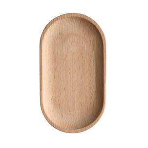 Usine En Gros Personnalisable Plateau En Bois De Mangue Design Minimaliste Ovale Sushi Assiette Plat Poli Technique Durable - Product Image 3