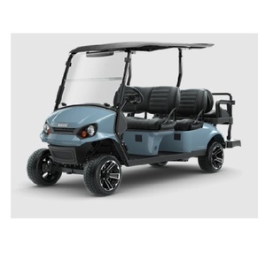 Carrito de golf elevado de 4 plazas avanzado en venta, vehículo eficiente con batería, ideal para hoteles, comunidades y eventos. - Product Image 6