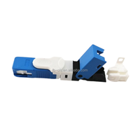 Conectores de fibra óptica de Venta caliente Conector rápido SC UPC Conector rápido ensamblado Conector rápido