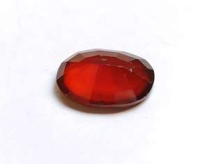 Hermosa calidad fina 100% Natural Hessonite granate facetado Oval piedra preciosa suelta para la fabricación de joyas uso a precios al por mayor a granel - Product Image 4