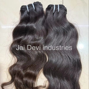 ช่อผมมนุษย์บริสุทธิ์จากคนอินเดียแคมโบเดียนธรรมชาติไม่ผ่านกระบวนการปกป้องหนังกำพร้าสองชั้น - Product Image 2