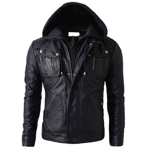 Blouson aviateur en cuir d'agneau pour homme, coupe-vent, respirant, style décontracté et tendance, hiver 2026 - Product Image 2