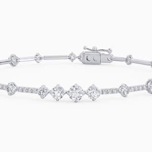 New Top Selling Lab Grown Diamond <b>Bracelet</b> OEM/ODM Custom <b>14K</b>/18K/22K Solid <b>Gold</b> Luxury Women's Jewelry - Product Image 2