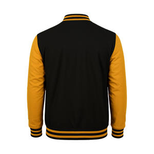 High Quality Custom Wholesale Embroidered Patches Wool Varsity Men's College Baseball Letterman <b>Jacket</b> For Men - Product Image 6