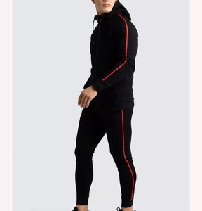 ชุดกีฬาผ้าฟลีซวิ่งจ๊อกกิ้งเข้ารูปขนาด XL ของผู้ชายเสื้อออกกำลังกายลำลองสไตล์ใหม่เป็นมิตรต่อสิ่งแวดล้อม - Product Image 3