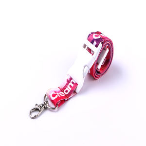 Lanières personnalisées en polyester à sublimation avec logo, lanières personnalisées, beau <span class=keywords><strong>cadeau</strong></span> - Product Image 3