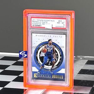 Estuche Protector de Acrílico Naranja Personalizado SYP con Protector UV, Tapa Magnética Transparente, para Tarjetas Graduadas CGC, BGS, PS y Acrílico - Product Image 1