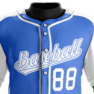 Uniforme de baseball 2023 en polyester d'impression de logo personnalisé de haute qualité. - Product Image 6