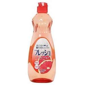 Jabón Rocket Original Japonés Barato, Detergente para Lavavajillas con Ácido Débil para el Cuidado de la Piel, Aroma Fresco a Pomelo, 600 ml, Limpieza de Cocina - Product Image 1