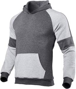 Ensemble de survêtement de jogging deux pièces pour homme en molleton technique de polyester avec logo personnalisé, sweat-shirt à capuche et pantalon de jogging - Product Image 3