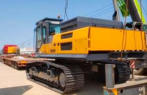 เครื่องตอกเสาเข็มไฮดรอลิก XE600DP ประสิทธิภาพสูง พร้อมหัวเปลี่ยนเร็ว สำหรับงานฐานรากอาคารและโครงสร้างท่าเรือ - Product Image 2